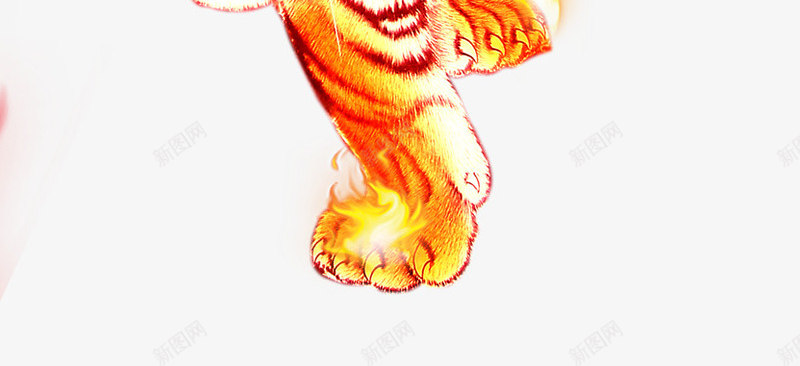 燃烧的老虎png免抠素材_新图网 https://ixintu.com 燃烧 老虎 老虎图腾 霸气老虎