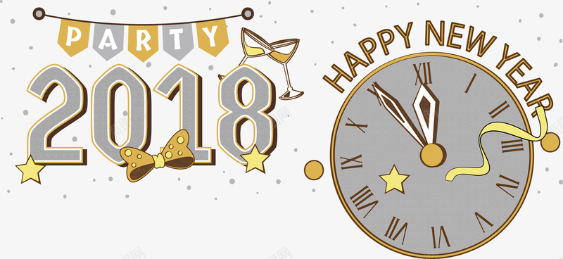 手绘卡通新年倒计时横幅矢量图ai免抠素材_新图网 https://ixintu.com 倒数横幅 倒计时 新年倒数 新年横幅 矢量png 跨年横幅 矢量图