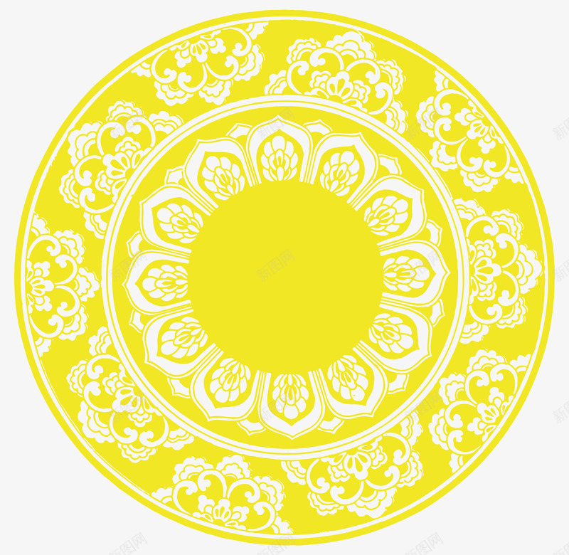 中国佛教敦煌壁画png免抠素材_新图网 https://ixintu.com 中国传统 中国风 佛教 信仰 吉祥图案 图案 壁画 宗教 敦煌 敦煌云纹 金色