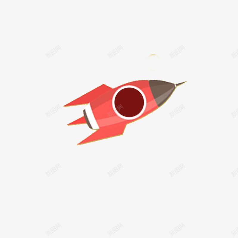 卡通火箭png免抠素材_新图网 https://ixintu.com 卡通 卡通火箭 平面设计 火箭 设计 设计素材