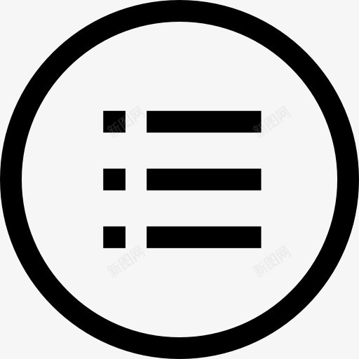 单圆按钮图标png_新图网 https://ixintu.com 列表 圆 圆形UI 圆形按钮 按钮 接口 象征