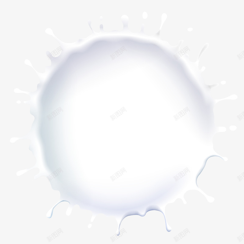 白色牛奶水花png免抠素材_新图网 https://ixintu.com 溅射牛奶 牛奶圆圈 牛奶水花 白色水花 白色牛奶 美味牛奶 飞溅