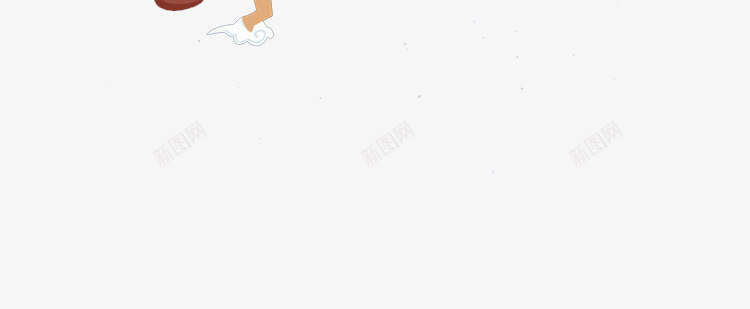 牛郎织女相会png免抠素材_新图网 https://ixintu.com 七夕节 卡通 情人节 牛郎 织女