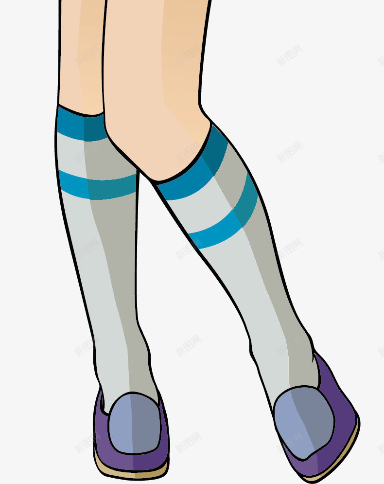 卡通女高中生png免抠素材_新图网 https://ixintu.com 中学生 人物 卡通人物图 卡通图 卡通高中生 学生 学生图 矢量人物 矢量学生 矢量高中生 高中生