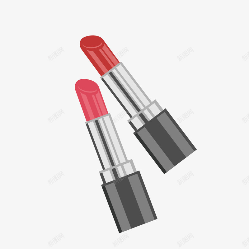 两支口红女性化妆品png免抠素材_新图网 https://ixintu.com 化妆 口红 护肤 日化用品
