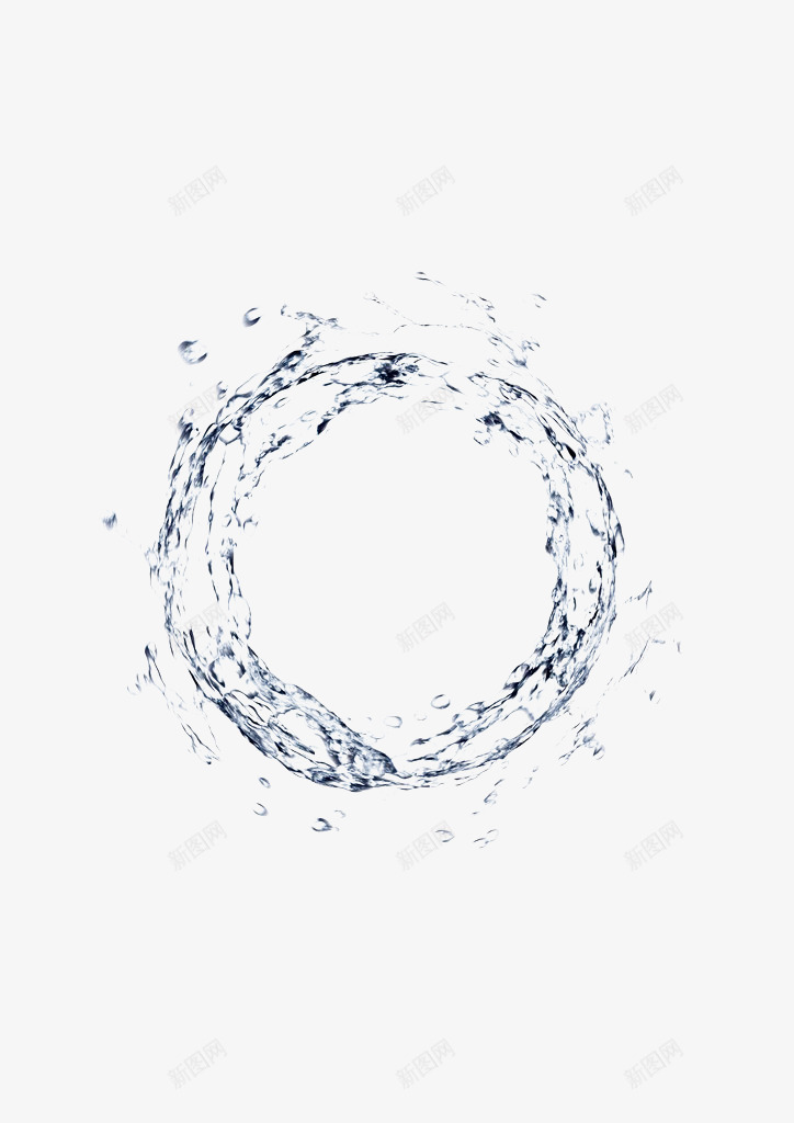 水png免抠素材_新图网 https://ixintu.com 动感 气泡 水 水波 水流漩涡 水纹 水面 漩涡