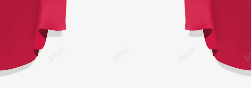 红色开幕式窗帘图png免抠素材_新图网 https://ixintu.com 开幕式 标题 窗帘 红色窗帘
