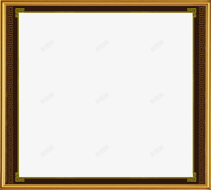 豪华画框png免抠素材_新图网 https://ixintu.com 木雕画框 油画框 背部护理 艺术画框 花纹画框 花边画 装饰画框