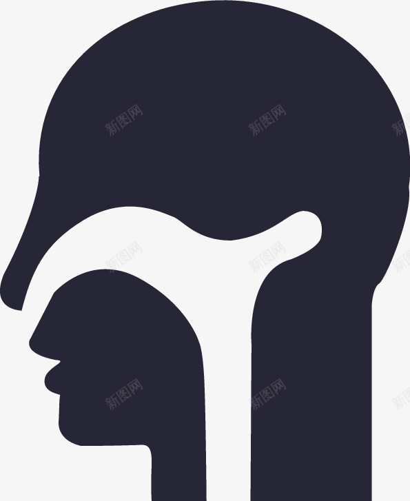 耳鼻喉图标png_新图网 https://ixintu.com 耳鼻喉