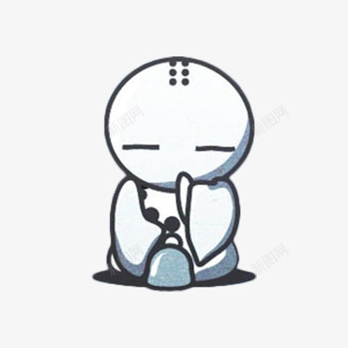 手绘打坐的小和尚png免抠素材_新图网 https://ixintu.com 光头小和尚 卡通小和尚 古代 小和尚 小沙弥 手绘和尚 手绘小和尚 打坐 打坐的和尚 插画 木鱼 漫画 表情