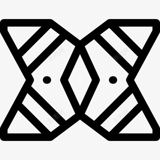 马鞍标图标png_新图网 https://ixintu.com 印度 建筑 美国本土 装饰 象征