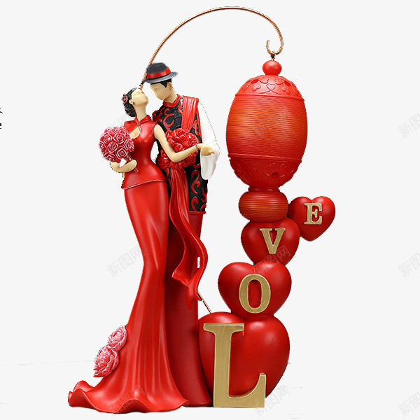 陶瓷婚礼小人png免抠素材_新图网 https://ixintu.com 产品实物 婚庆 精致礼物 结婚小人 陶瓷精品娃娃