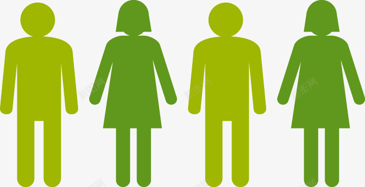 男女背影排排站队png免抠素材_新图网 https://ixintu.com 排排 男女 站队 背影
