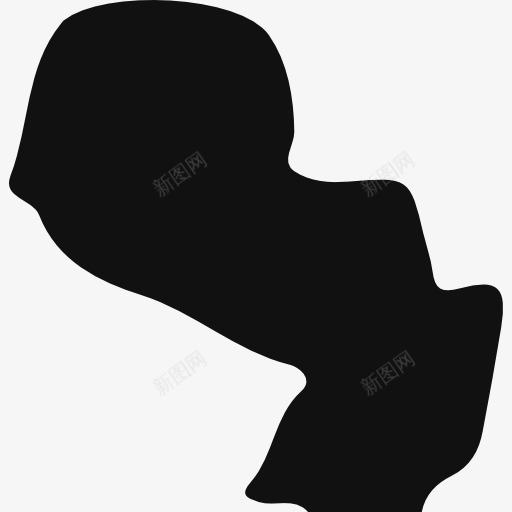 巴拉圭图标png_新图网 https://ixintu.com 国 地图 地图和国旗 地理 民族 美国