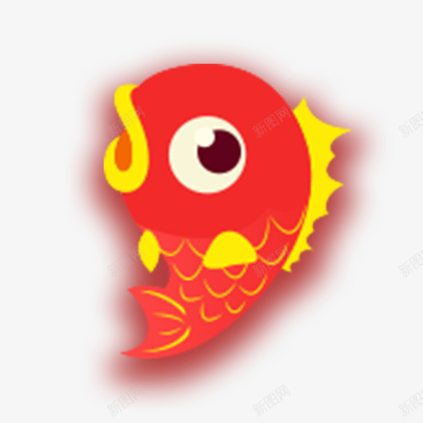 年年有余卡通鱼元宵节psd免抠素材_新图网 https://ixintu.com 元宵 元宵节节日 元宵节装饰素材 元旦 卡通可爱 卡通鱼 年年有余 春节 汤圆 红碗 赏灯