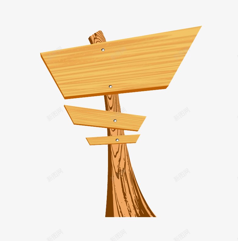 木板指示牌png免抠素材_新图网 https://ixintu.com 指示牌 木板 木板指示牌 木板素材