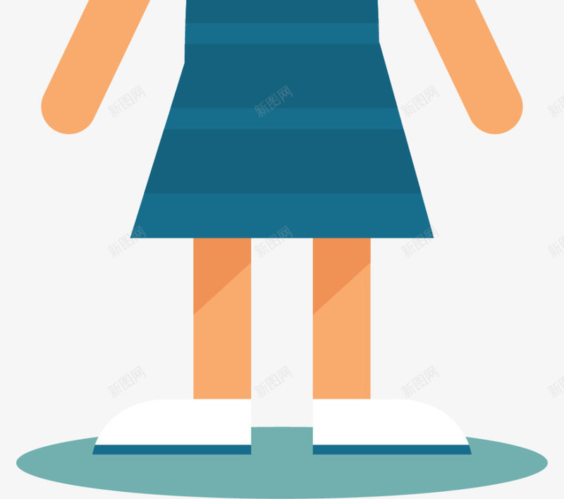 站立不动的可爱女孩png免抠素材_新图网 https://ixintu.com 可爱女孩 害羞 开心 短发女孩 站立不动 笑脸