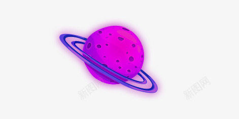 星球元素png免抠素材_新图网 https://ixintu.com 双11 双12 淘宝 紫色