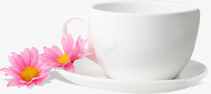 精致纯白瓷器茶杯花朵装饰png免抠素材_新图网 https://ixintu.com 瓷器 精致 纯白 花朵 茶杯 装饰