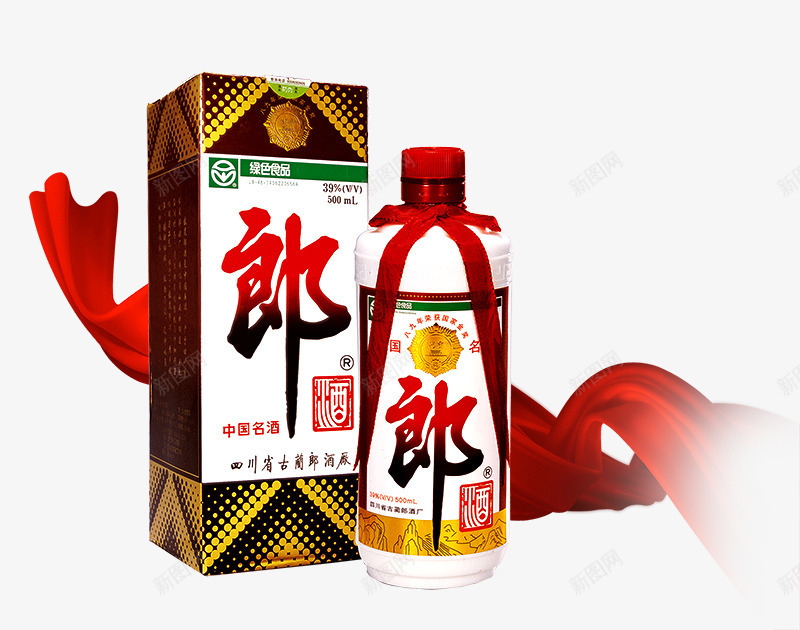 中国名酒郎酒psd免抠素材_新图网 https://ixintu.com 中国名酒郎酒 产品实物 白酒 盒装 酒水
