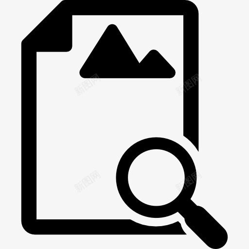 搜索图像图标png_新图网 https://ixintu.com 图像 图片 插图 搜索 涂料 界面