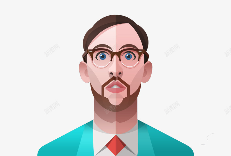 扁平化中年大叔png免抠素材_新图网 https://ixintu.com H5页面素材 创意卡通元素 卡通 扁平化 扁平素材 电商卡通 白领 网页设计卡通 老板