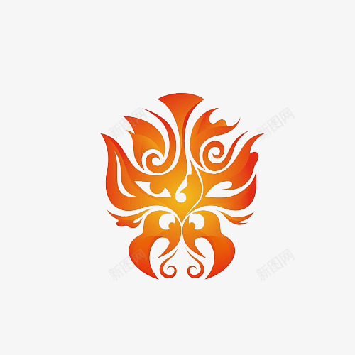 四川艺术节标志图标png_新图网 https://ixintu.com logo 四川 图标 图案 标志 橘红色 渐变 艺术节 艺术节logo 花脸