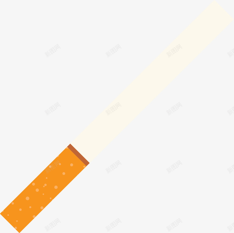 扁平风格卡通香烟矢量图ai免抠素材_新图网 https://ixintu.com 一支烟 一根烟 卡通风格 卡通香烟 扁平风格 烟草 矢量图 矢量香烟