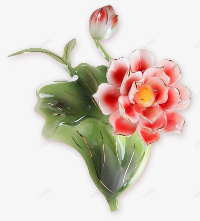 花花朵大红花淘宝png免抠素材_新图网 https://ixintu.com 花花朵大红花淘宝