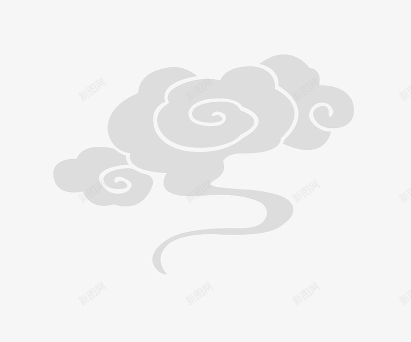 中国风祥云png免抠素材_新图网 https://ixintu.com 中国风 云纹 传统元素 民间工艺 祥云