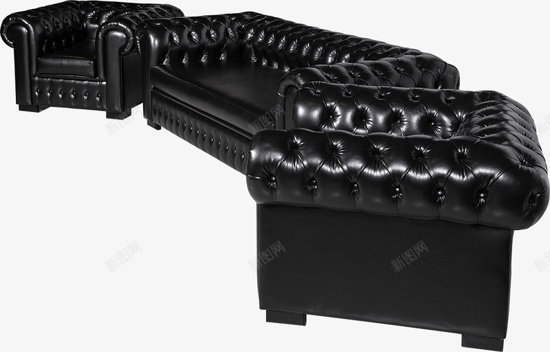 皮具沙发png免抠素材_新图网 https://ixintu.com 家具 座椅 椅子 沙发