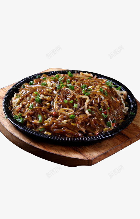 铁板水晶粉png免抠素材_新图网 https://ixintu.com 水晶粉 美食