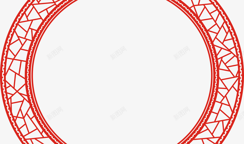 古风框子png免抠素材_新图网 https://ixintu.com 古风边框圆形框中国风框门框窗框