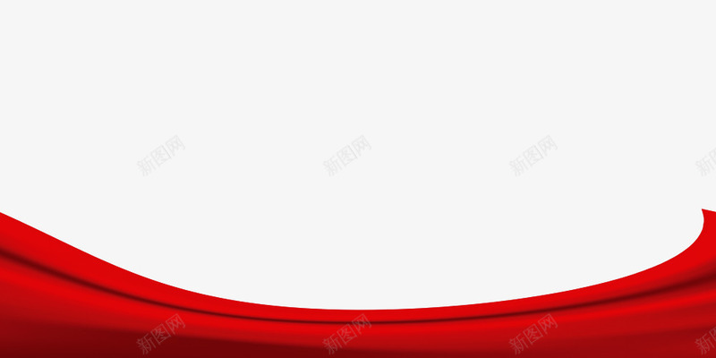 红带png免抠素材_新图网 https://ixintu.com 新图网 红丝带 红带 红绸带 红飘带