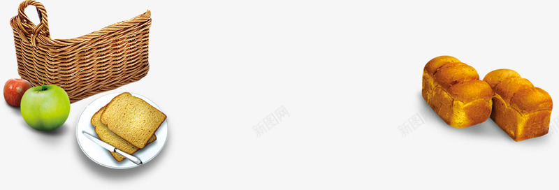 清新春季食物篮子png免抠素材_新图网 https://ixintu.com 春季 清新 篮子 食物