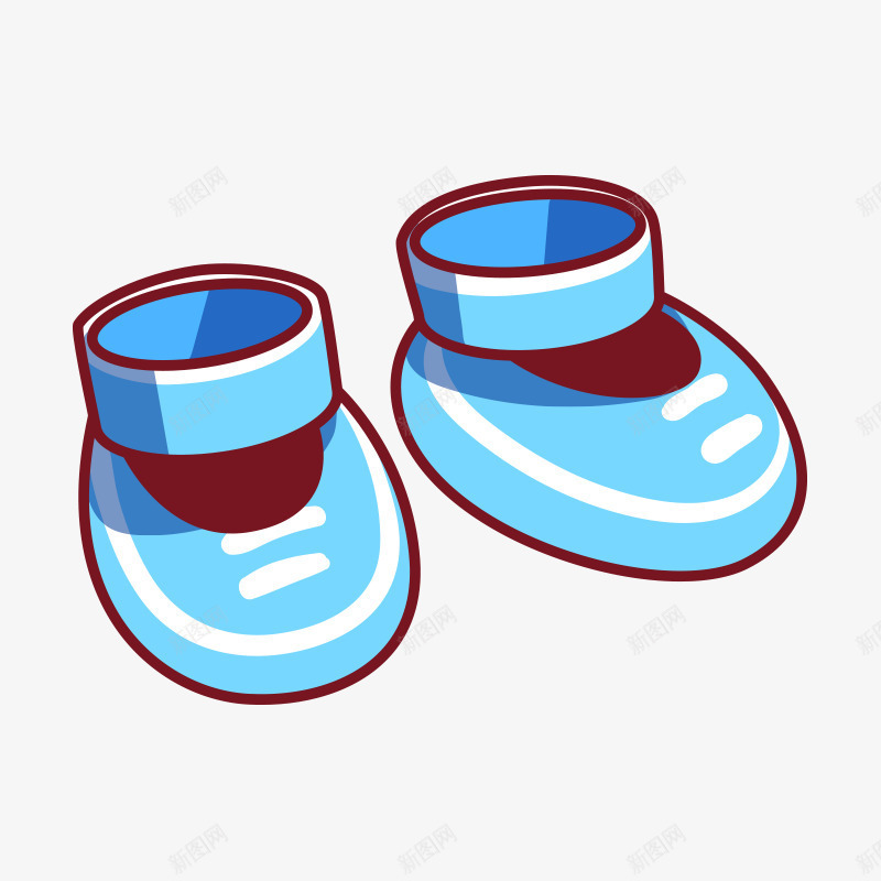 婴儿用品卡通png免抠素材_新图网 https://ixintu.com 儿童 卡通 婴儿用品 婴幼儿 小孩 幼儿 鞋子