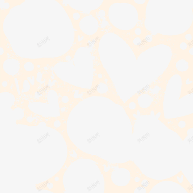 黄色爱心背景png免抠素材_新图网 https://ixintu.com 免抠PNG 婚庆 爱心 背景 边框纹理 黄色