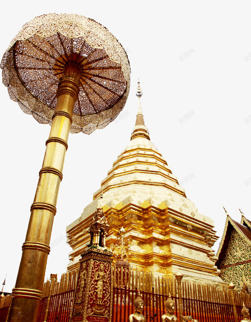 泰国双龙寺png免抠素材_新图网 https://ixintu.com png 双龙寺 泰国 清迈 素材