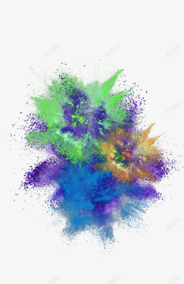 彩色爆炸粉尘png免抠素材_新图网 https://ixintu.com 固体颗粒 尘埃 彩色 悬浮物 烟雾 爆炸粉尘 粉尘 粒度 蓝紫色