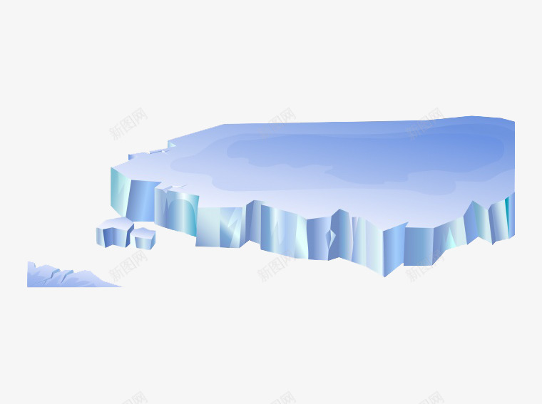 卡通冰雪png免抠素材_新图网 https://ixintu.com 冬天 冰 冰块 冰雪 卡通 寒冷 雪