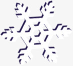 精致雪花漂浮挂件装饰png免抠素材_新图网 https://ixintu.com 扁平 文艺 浪漫 清新