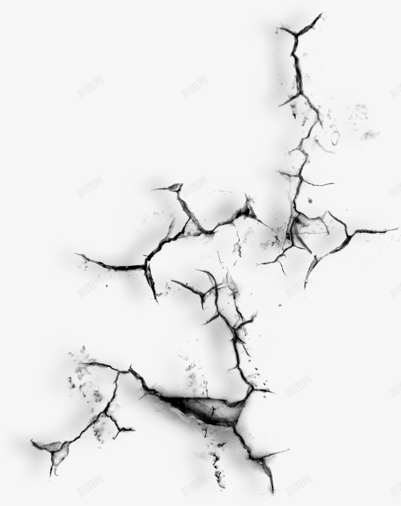 裂纹png免抠素材_新图网 https://ixintu.com 澧欎綋瑁傜汗 瑁傜汗绱犳潗搴 瑁傜汗鍥剧墖 鍗
