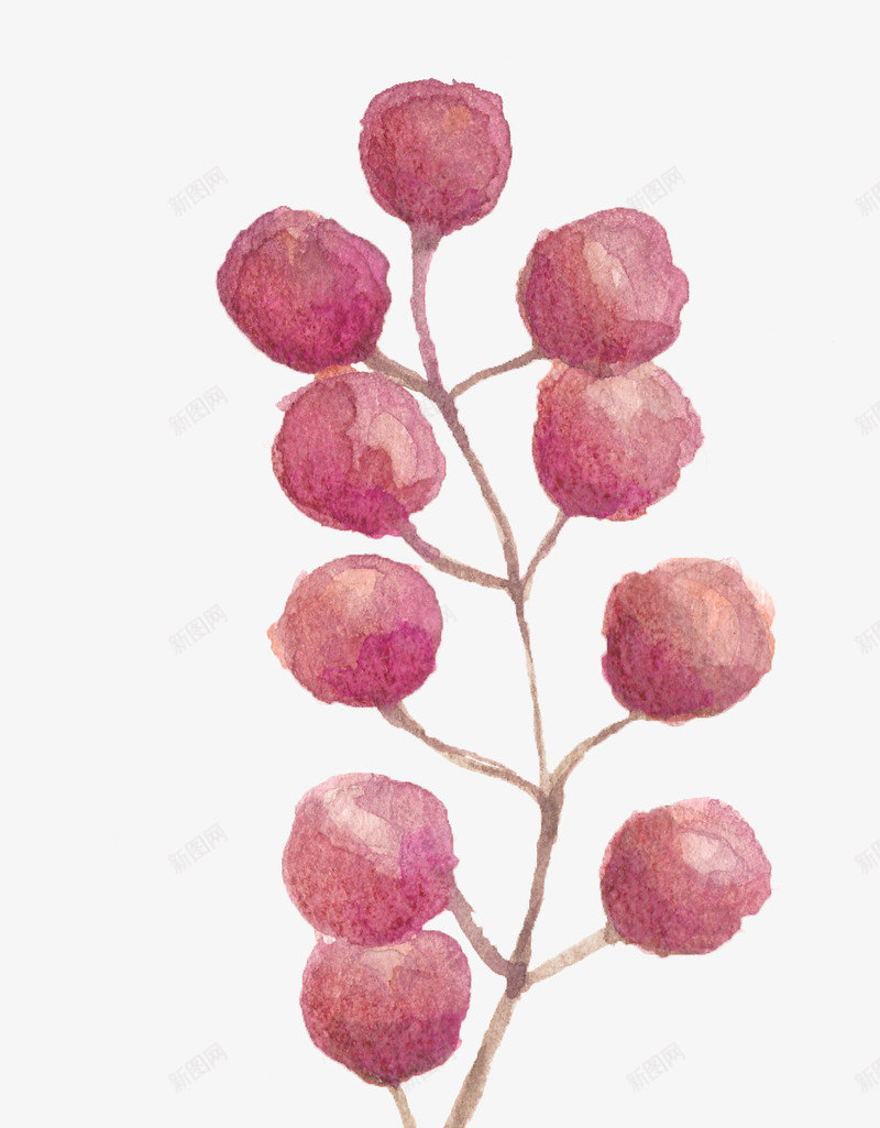手绘水彩元素45png免抠素材_新图网 https://ixintu.com png 手绘 水彩 装饰