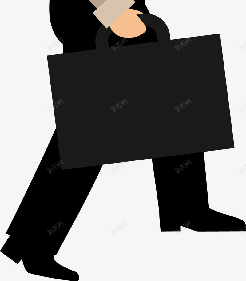卡通职场商务男士png免抠素材_新图网 https://ixintu.com 商务 新员工 男士 白领 职员