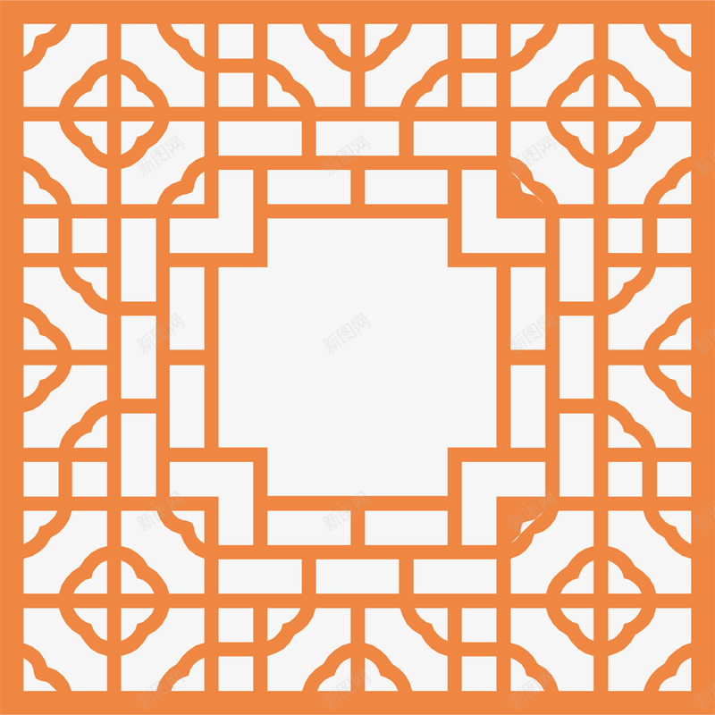 方形的古时窗棂窗户矢量图ai免抠素材_新图网 https://ixintu.com 中国风窗棂 中式窗棂 古代窗棂 古典窗棂 古时窗棂窗户 形状 纹理 矢量图