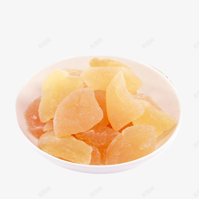 美味白桃干png免抠素材_新图网 https://ixintu.com 产品实物 干果 年货 白桃干 美食 零食