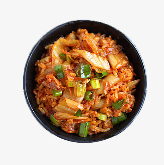 酸菜白菜炒饭png免抠素材_新图网 https://ixintu.com 产品实物 大白米 营养 蔬菜