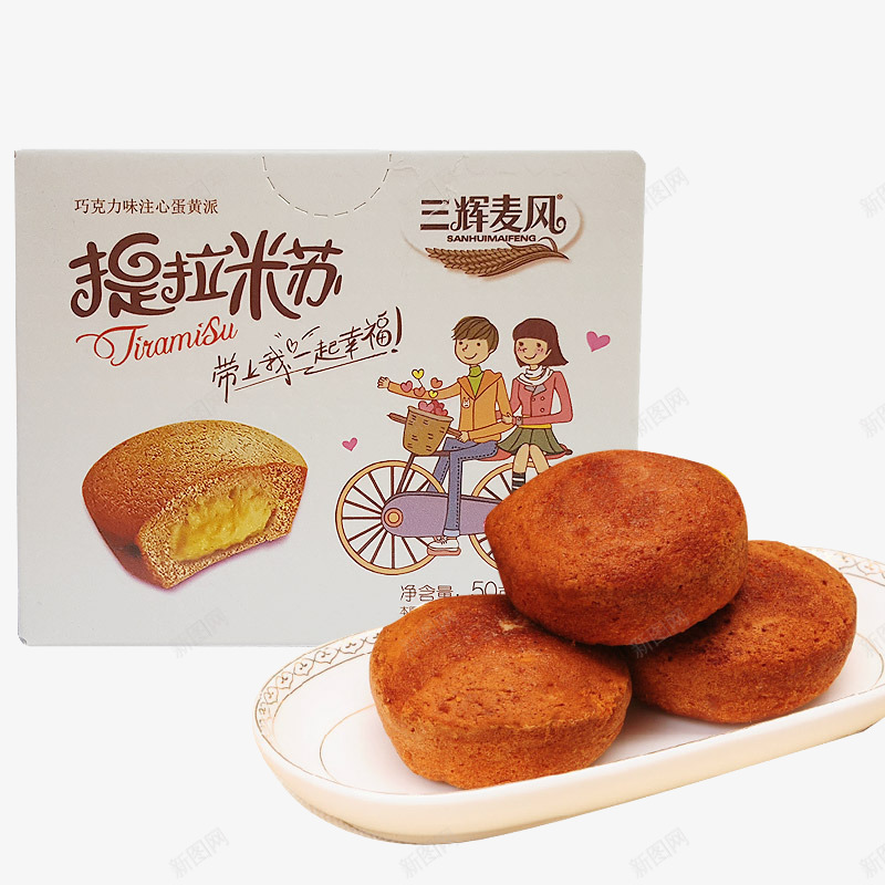 三辉麦风提拉米苏png免抠素材_新图网 https://ixintu.com 产品实物 早点 糕点 蛋糕 零食