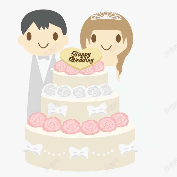 手绘婚礼png免抠素材_新图网 https://ixintu.com 卡通婚礼 卡通婚礼图片 婚庆剪影 婚礼剪影 婚礼素描 结婚图案 结婚素描