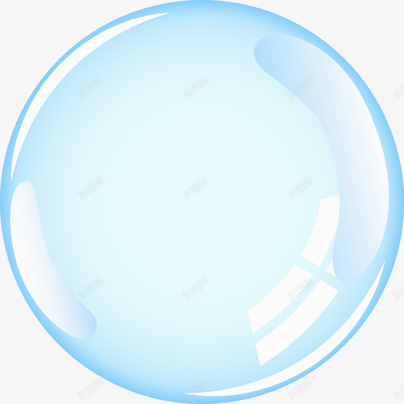 单独一个透明气泡png免抠素材_新图网 https://ixintu.com 梦幻 气泡 氧气泡 氧气泡泡 泡泡 矢量气泡 透明 透明气泡